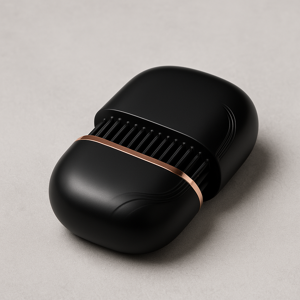 Mini Wireless Hair Straightening Brush