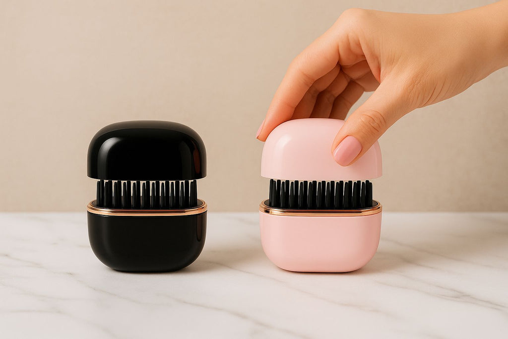 Mini Wireless Hair Straightening Brush