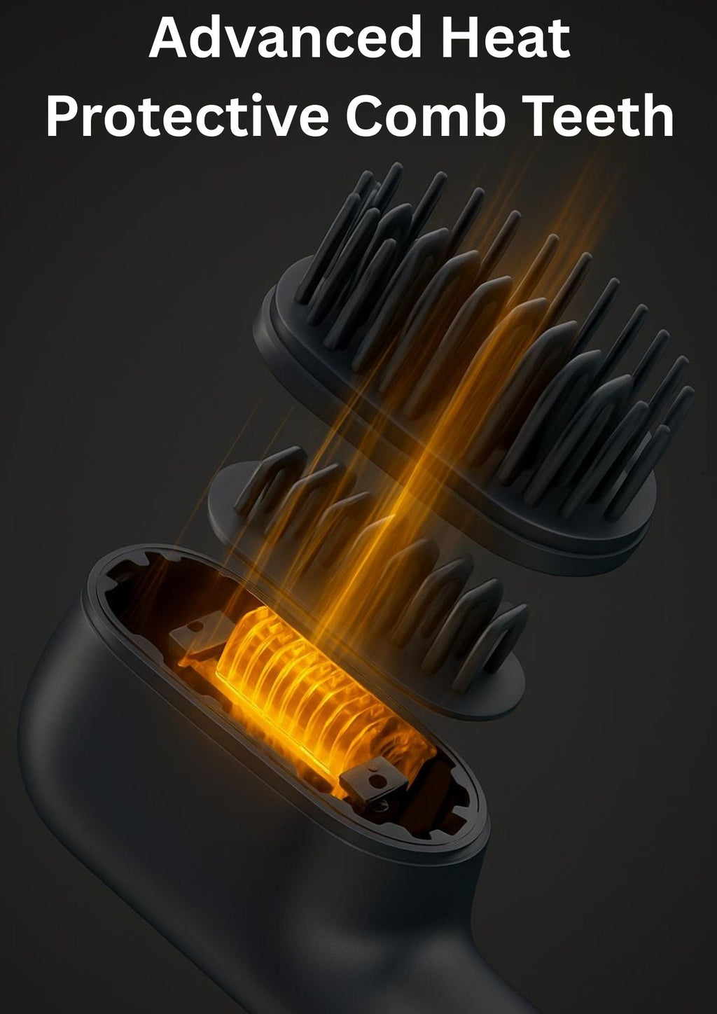 Mini Wireless Hair Straightening Brush